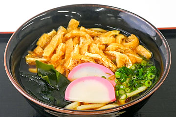 刻み油揚げ入りうどん・そば