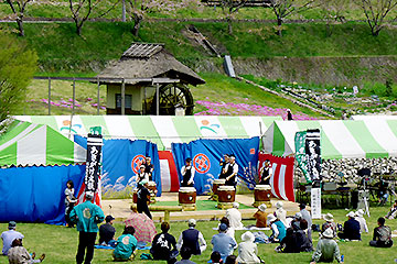 桜まつりの様子