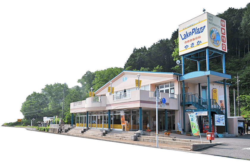 レイクプラザやさか外観